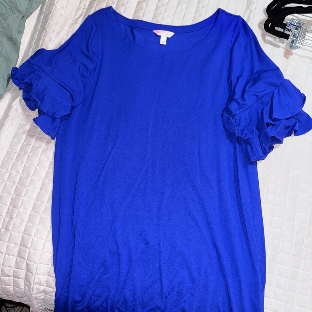 Lilly Pulitzer Dress Blue Large